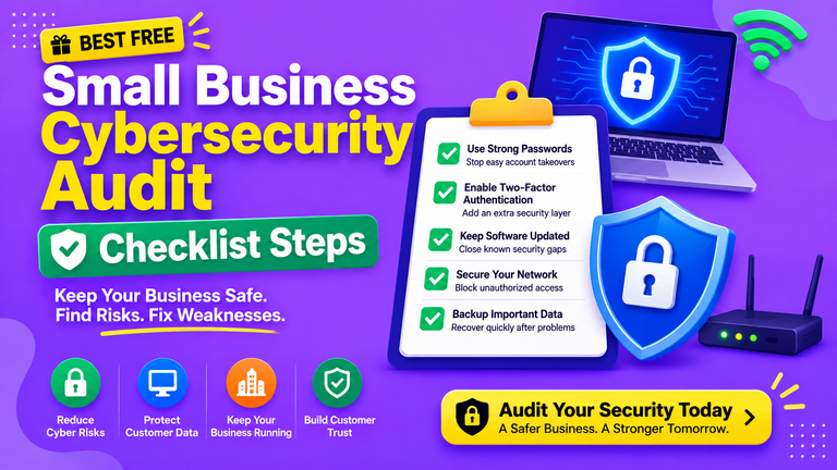 Best Free Small Business Cybersecurity Audit Checklist Steps