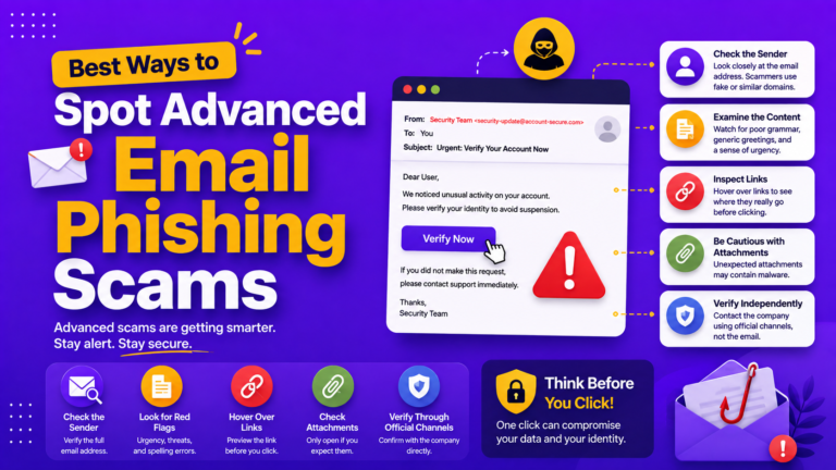 Best Ways to Spot Advanced Email Phishing Scams