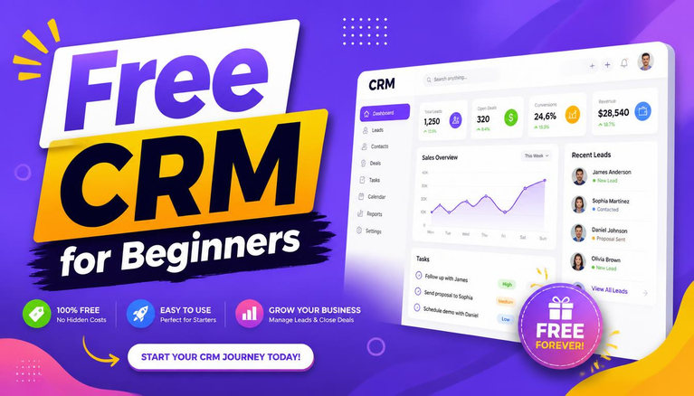 Free CRM for Beginners: 5 Best Proven Tools to Grow in 2026
