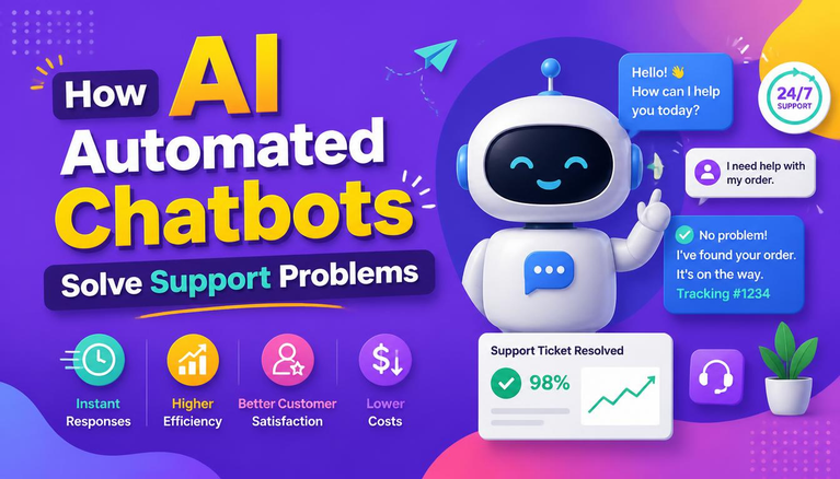 How AI Automated Chatbots Solve Support Problems