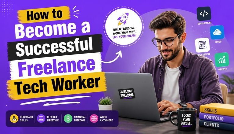 How to Become a Successful Freelance Tech Worker