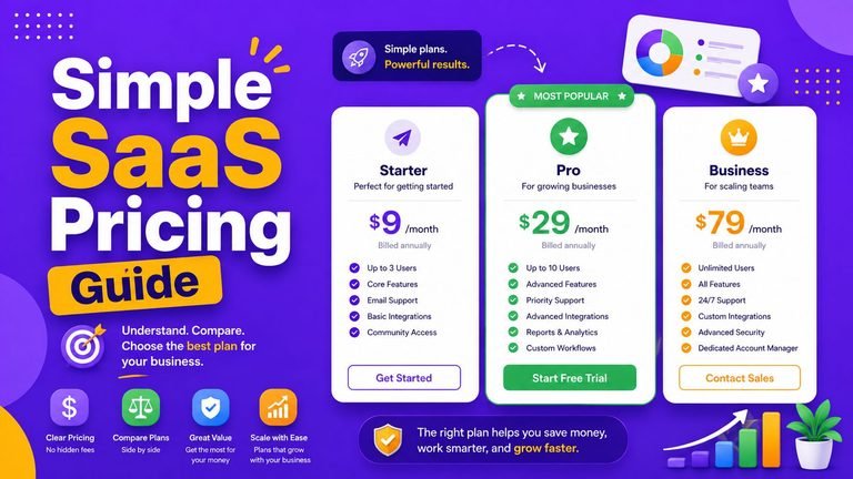 Simple SaaS Pricing Guide