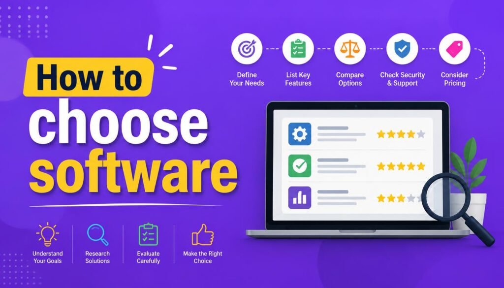 How to Choose Software