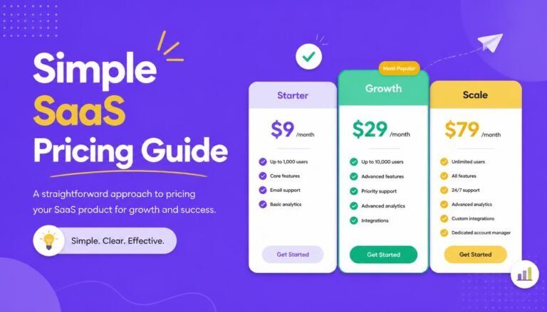 Simple SaaS Pricing Guide