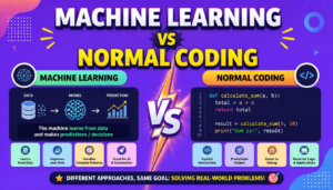 Machine Learning vs Normal Coding