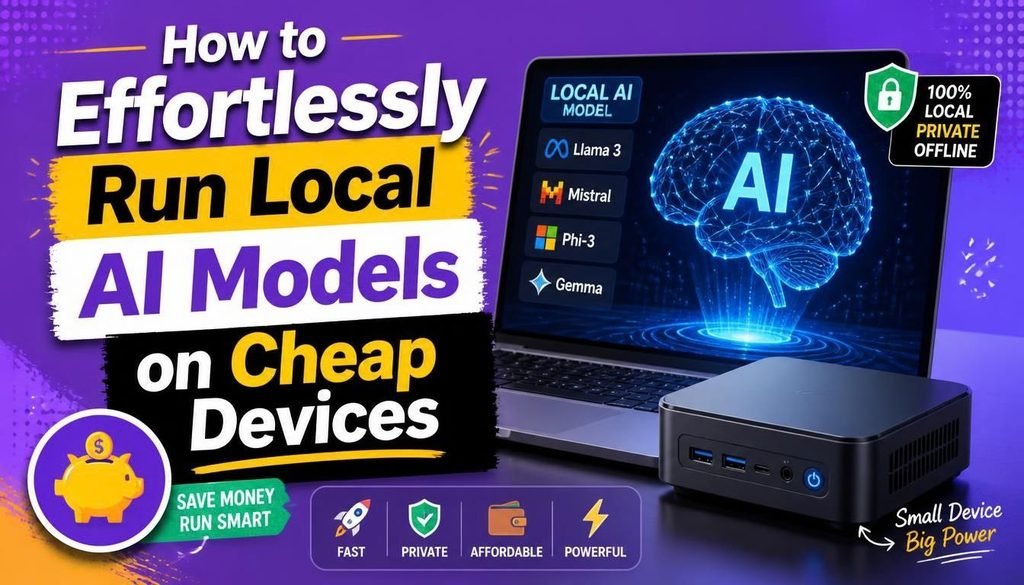 Run Local AI Models on Cheap Devices
